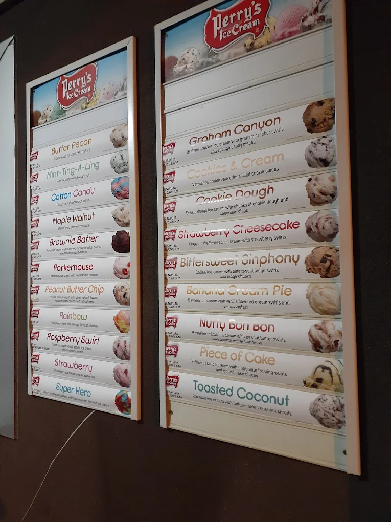 Perry's hard ice cream flavor menu