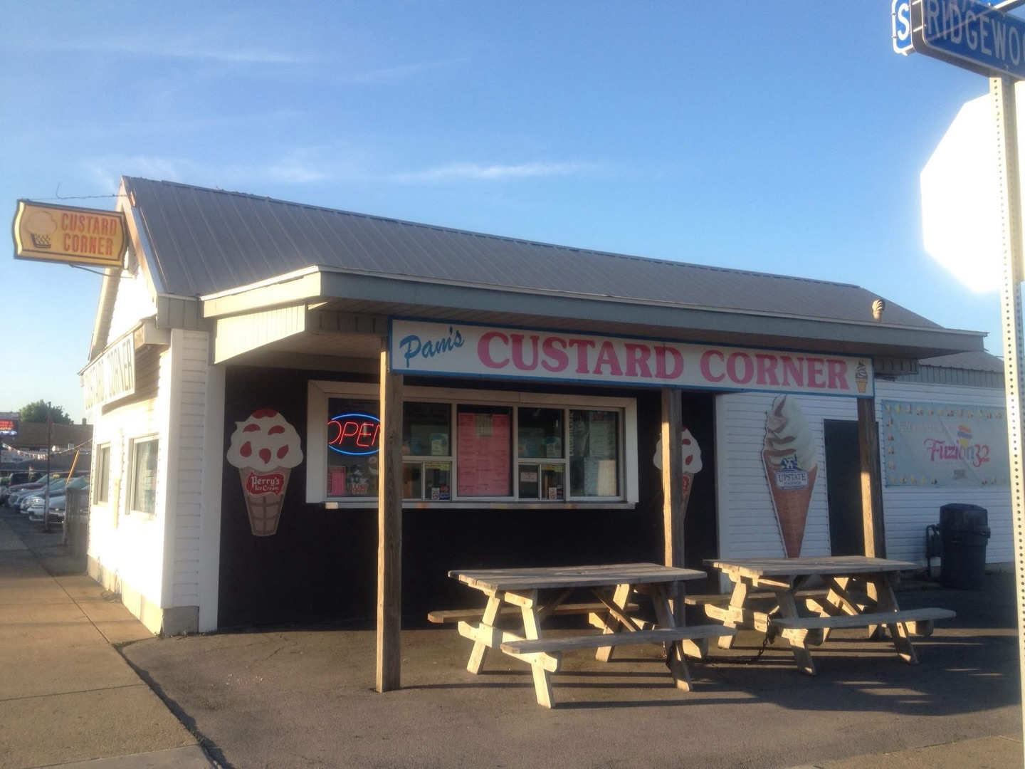 Pam's Custard Corner storefront